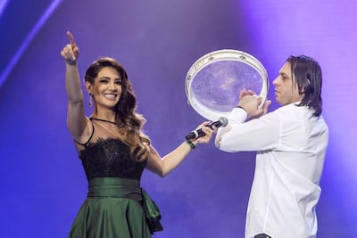 Diana Haddad brings her hits to Muscat across two concerts in October. Antonie Robertson / The National