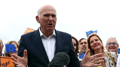 Liberal Democrats leader SIr Vince Cable is set to stand down from the role despite the party's European election success. Reuters