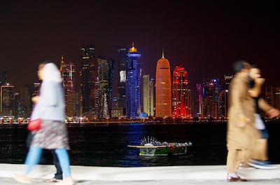 The Doha skyline. Getty Images