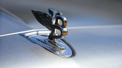 The famed Bentley hood ornament. PA