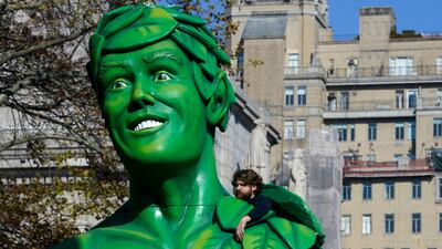 The 2022 event will be the third consecutive parade to enact a health and safety plan in response to the Covid-19 pandemic. AFP