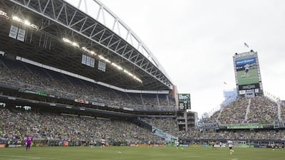Tottenham Hotspur played an international friendly against Major League Soccer's Seattle Sounders on Sunday in Seattle, Washington, US. Stephen Brashear / AP / July 19, 2014