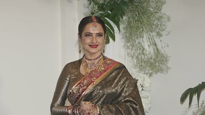Rekha attended Malhotra's Diwali party