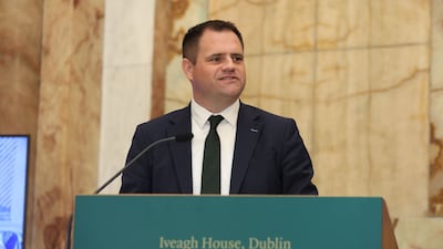 Neale Richmond, Minister of State for International Development and Diaspora, in Dublin. Photo: Embassy of Ireland, UAE