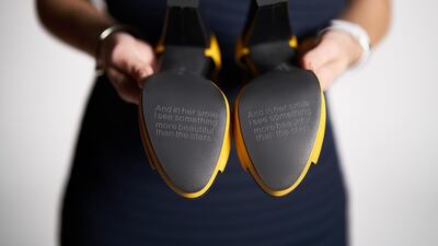 Shoenvious is a website on which you can tailor-make shoes, down to the soles. Courtesy Shoenvious