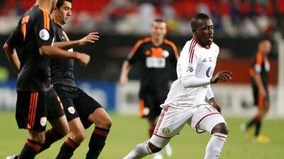 Al Jazira's Ibrahim Diaky has not figued in the club's last 10 games now. Karim Sahib / AFP