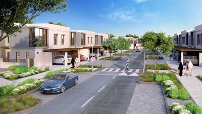 A rendering of the Saadiyat Lagoons project in Abu Dhabi. Courtesy TDIC