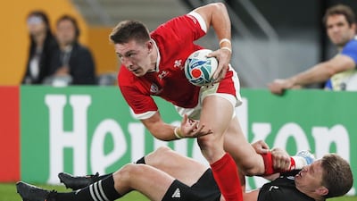 11.Josh Adams (Wales). Lesser players would have never recovered from being bulldozed like Adams was by the Fijian bus Josua Tuisova. He bounced back to score three tries against Fiji, and seven in all in the tournament. EPA