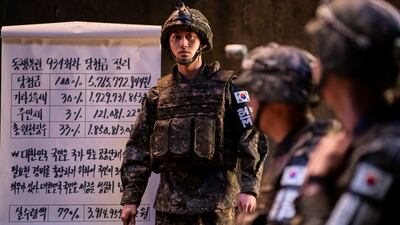 '6/45' tells of the comical encounter between South and North Korean soldiers. Photo: IMDb