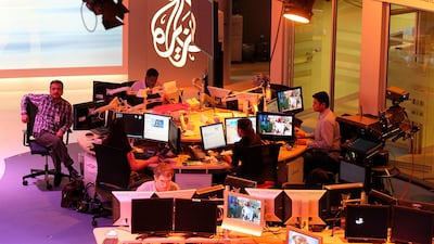 The Al Jazeera offices in Doha. Wolfgang Kumm / EPA