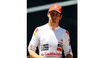 Jenson Button was brought back down to earth in Valencia, where he struggled for pace.