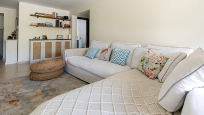 The TV room in the house