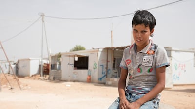 Ali lives with his mother and four siblings at Za'atari. He has a job working as fruit picker and until recently had not been going to school for two years. Photo: Save the Children/Jordi Matas