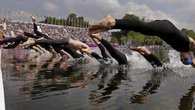 Some spectators arrived three hours to grab vantage points at the start-finish at The Serpentine.
