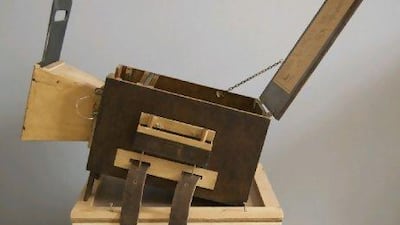 Rabbit Holding Device, 2009, by Derek Ogbourne.