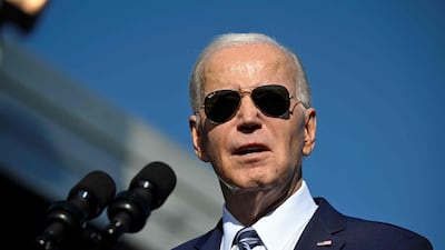 US President Joe Biden will head to Israel to show support as it wages war against Hamas. AFP