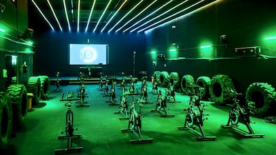 The sprawling space is designed with an industrial feel. Photo: Junk