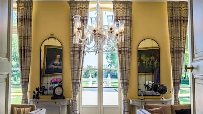 The main salon. Courtesy Chateau De Tourreau