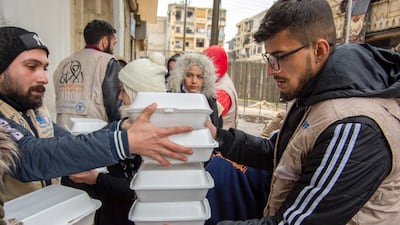 The UN's World Food Programme has called for governments to support appeals to fund aid for relief efforts in Turkey and Syria. All photos: World Food Programme