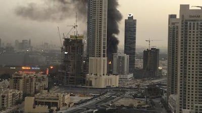 Dubai has been hit by tower fires in recent years. Anthea Ayache via AP