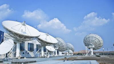 Thuraya, the satellite phone subsidiary of Etisalat. Courtesy Thuraya