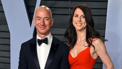 Jeff Bezos and wife MacKenzie Bezos have decided to divorce after 25 years. AP Photo