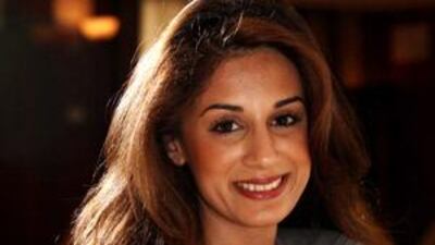 The designer Simi Singh meticulously adds the jewels and stones to man of her buckles by hand.