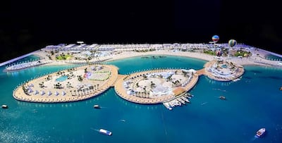 The projects include new beachfront areas and are set to transform the city. Courtesy Dubai Media Office