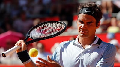 Roger Federer is down to No 6 in the world tennis rankings as 2013 comes to a close. Axel Heimken / EPA