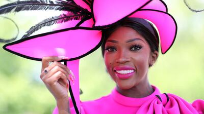 A racegoer during ladies day. Reuters