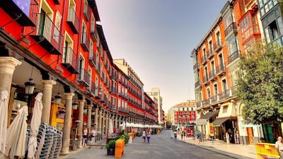 The city centre is a shoppers’ paradise. Alamy
