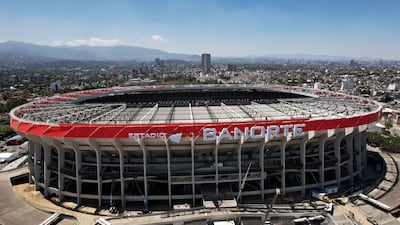 Azteca Stadium in Mexico City. AFP