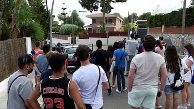 Lionel Messi bid a tearful farewell to Barcelona on Sunday. He is expected to sign for French club Paris Saint-Germain.