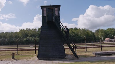 Lawyer Christoph Rueckel visits the Stutthof Nazi concentration camp for a part of the documentary that tackles whether those who participated in the atrocities did so simply to follow orders. Discovery