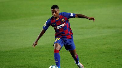 4) Ansu Fati. Reuters