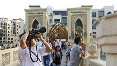 Dubai's tourism sector has experienced a dramatic lift, due in part to political instability in other parts of the region. Jeffrey E Biteng / The National