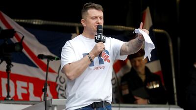 Far-right activist Tommy Robinson has been handed a temporary stalking ban over threats to a journalist and her partner. Reuters