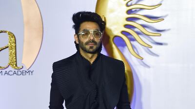 Bollywood actor Aparshakti Khuranan arrives for the IIFA Rocks of the 20th International Indian Film Academy (IIFA) Awards at NSCI Dome in Mumbai on September 16, 2019.