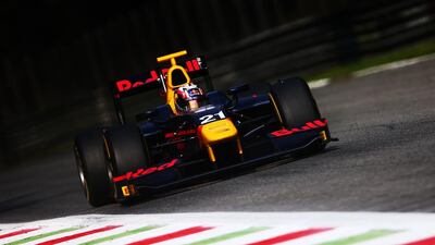 GP2 driver Pierre Gasly drives during qualifying for for the Formula One Grand Prix of Italy on September 2, 2016 in Monza, Italy. Dan Istitene / Getty Images