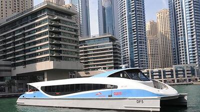 Take a weekend evening cruise around some of Dubai's best landmarks on RTA's new ferry service. Courtesy RTA