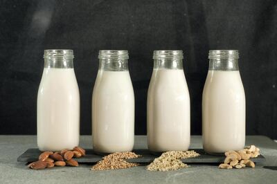 There are a number of non-dairy options available - from rice and cashew to oat and almond. Getty