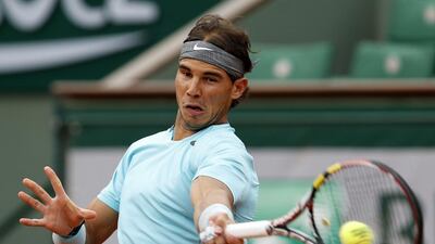 Spain’s Rafael Nadal tallied his 61st win at Roland Garros on Thursday when he dispatched Austria’s Dominic Thiem in straight sets. Darko Vojinovic / AP Photo