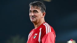 Zlatko Dalic's first match in charge of UAE will be against Yemen in the Arabian Gulf Cup. Photo: @UAEFNT / X