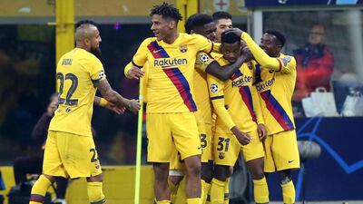 Barcelona have been in fine form across competitions. EPA