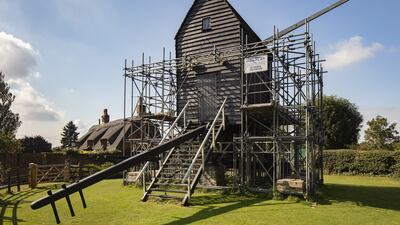Bourn Mill in Bourn, Cambridgeshire, has been added to Historic England's at-risk register.