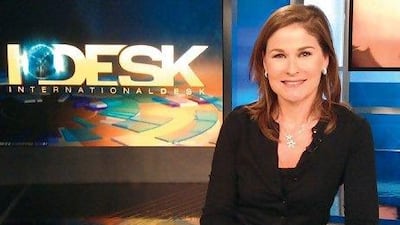 Hala Gorani, anchor and correspondent for CNN International. Courtesy CNN International