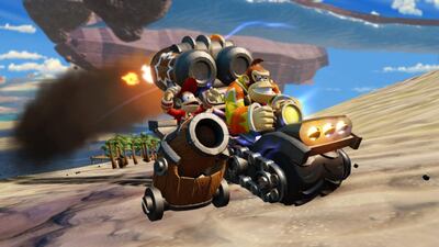 Donkey Kong in action. Courtesy Activision