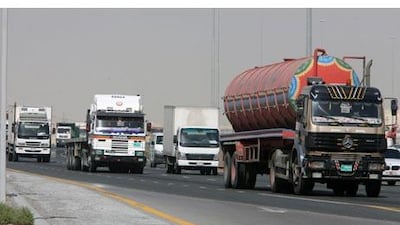 Hemendra Ghaghada thinks the long firm emptied out materials from its warehouse on to trucks in Dubai Investments Park.