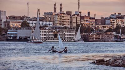 Foreign demand for Egyptian goods and services reached a record high last month Khaled Desouki / AFP