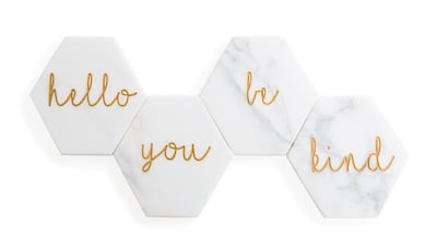 Customisable Constance coasters, Dh390, www,shopatsauce.com